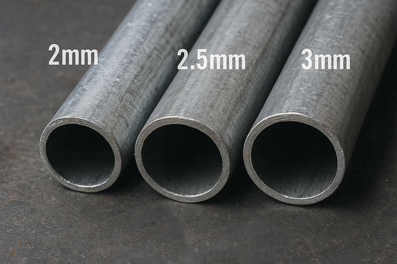 انواع ضخامت لوله داربست